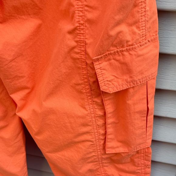 NWOT Free People FP Movement Mesmerize Me Cargo Pants in Orange Size Small - Picture 10 of 13